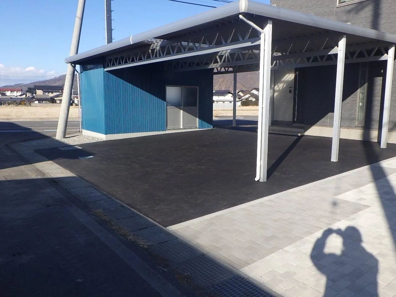 アスファルト舗装工事及び外構工事