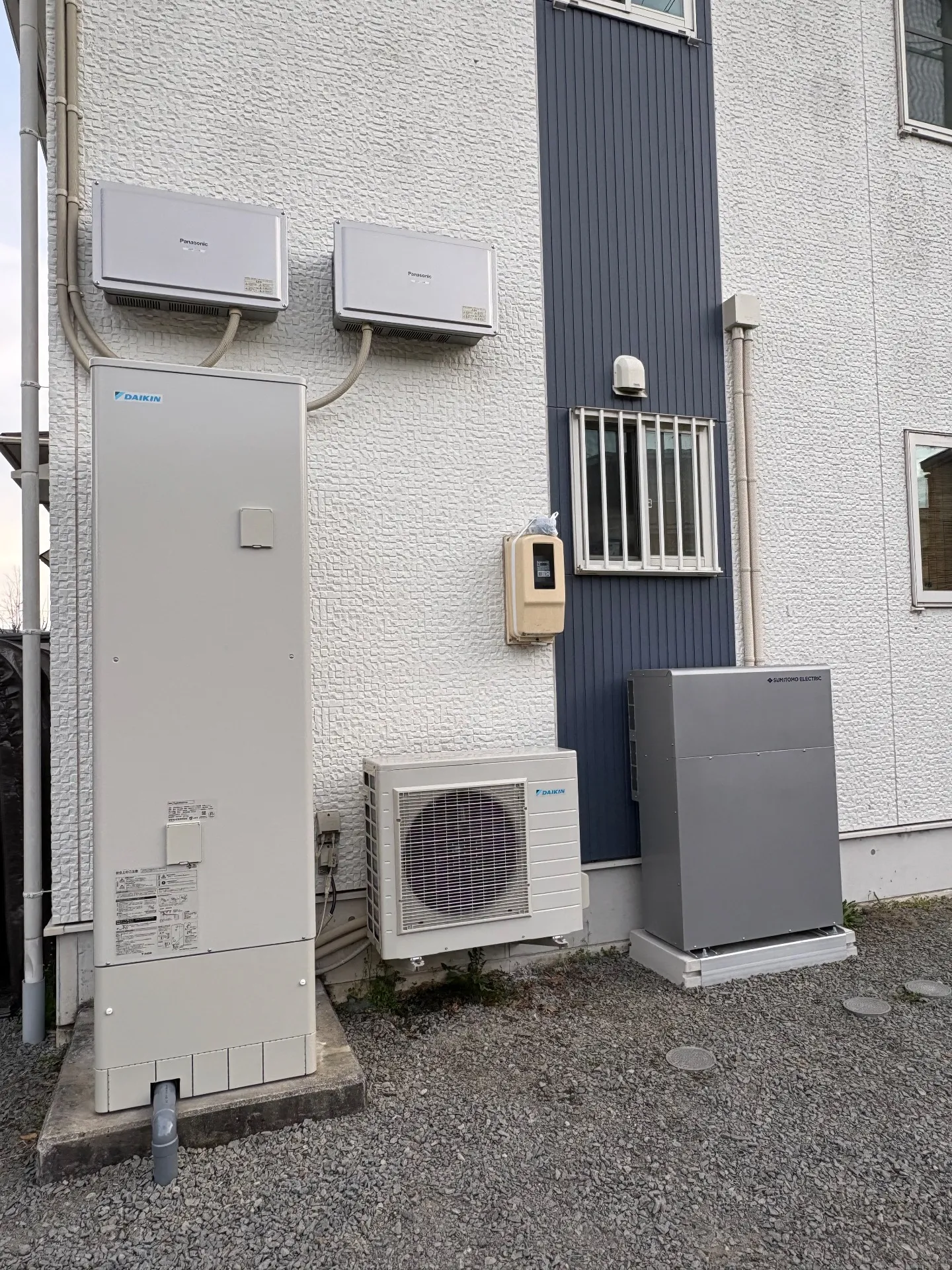住友電工蓄電池・ダイキンエコキュート